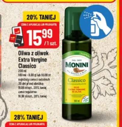 Oliwa z oliwek Extra Vergine Classico Monini