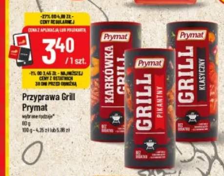 Przyprawa Grill Klasyczny Prymat +2 warianty