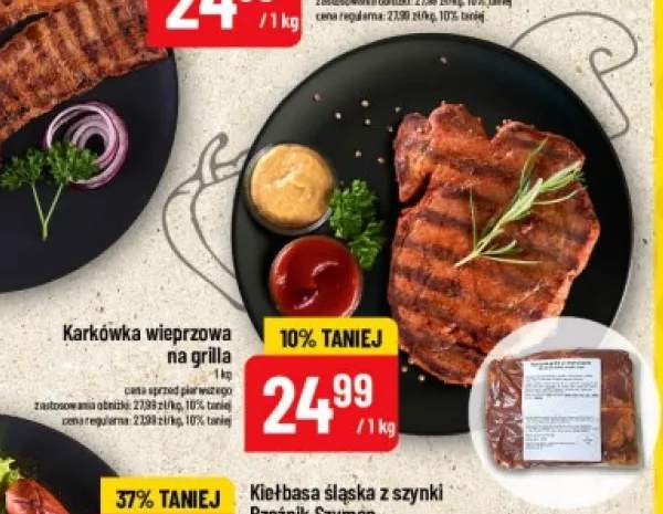 Karkówka wieprzowa na grilla