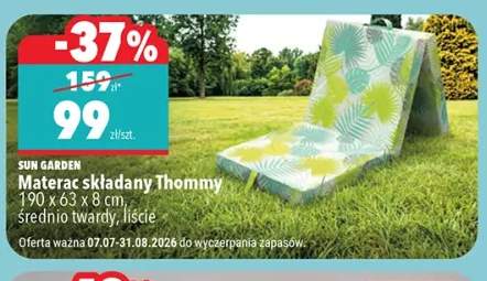 Materac składany Sun Garden Thommy