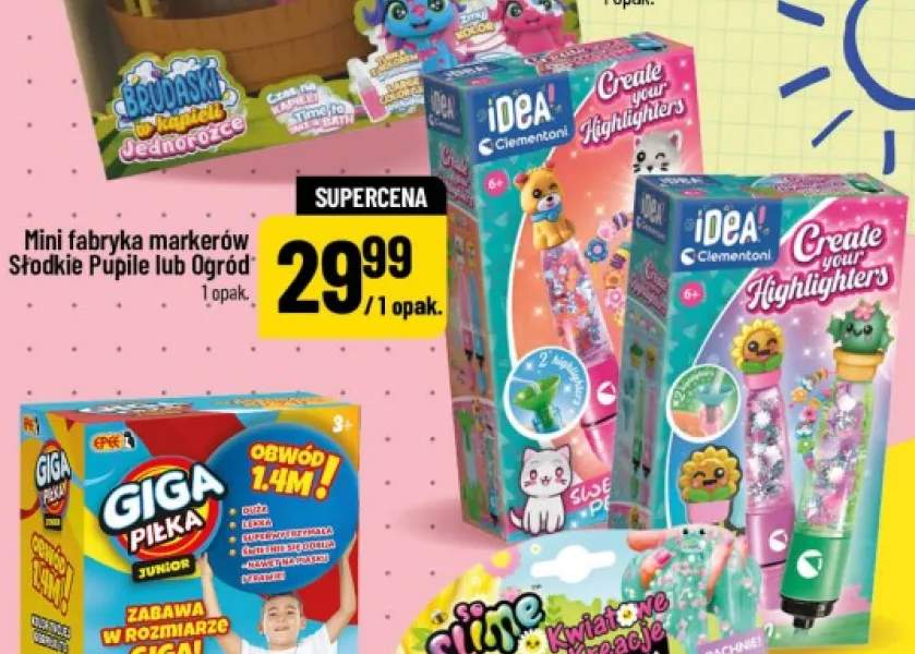 Zabawka Mini fabryka markerów Clementoni Idea Ogród