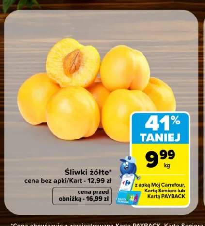 Śliwki żółte