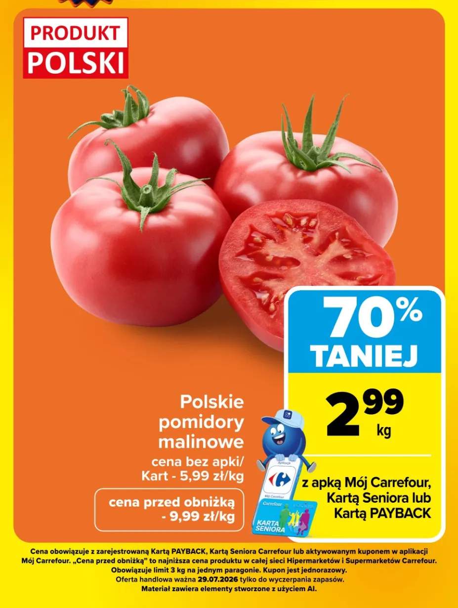 Pomidory malinowe polskie