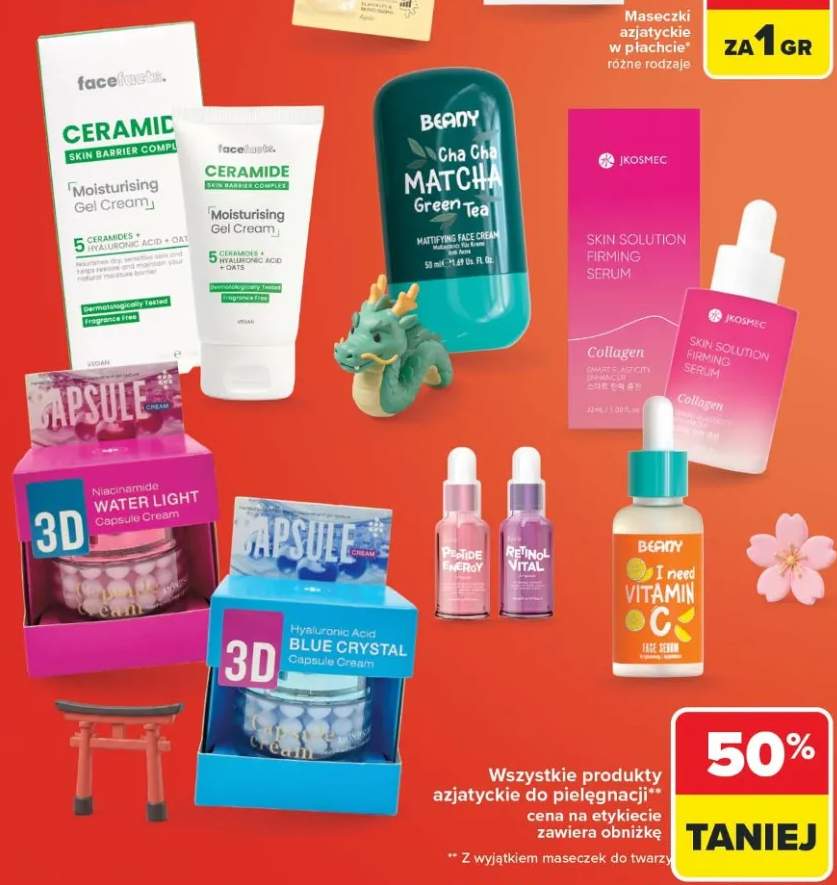 Krem żel nawilżający do twarzy Ceramide Face Facts +6 wariantów