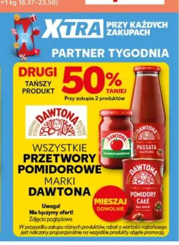 Przetwory pomidorowe marki Dawtona +2 warianty