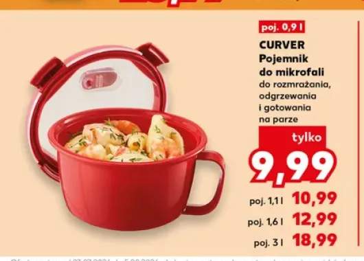 Pojemnik do mikrofali Curver 0,9 l