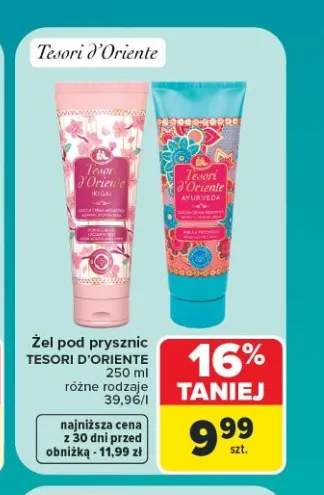 Żel pod prysznic Tesori d'Oriente Ikigai +1 wariant