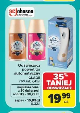Odświeżacz powietrza automatyczny Glade +1 wariant
