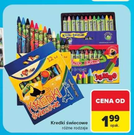Kredki świecowe Wikam