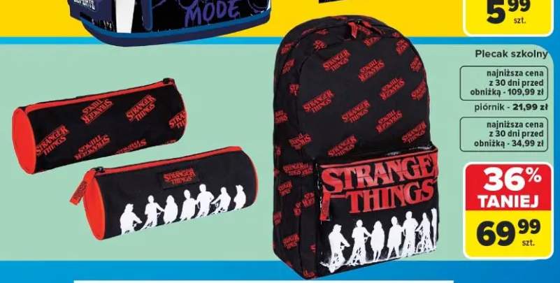 Plecak szkolny Stranger Things +1 wariant