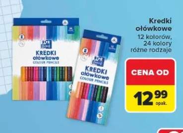 Kredki ołówkowe Oxford 12 kolorów +1 wariant