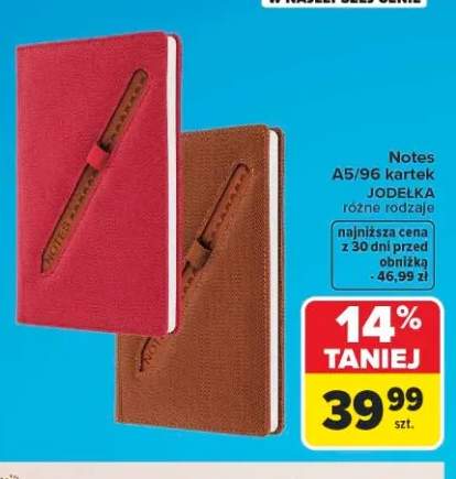 Notes A5 96 kartek Jodełka