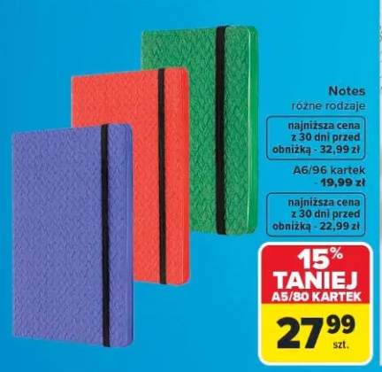 Notes A5 80 kartek