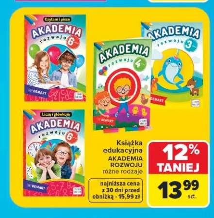 Książka edukacyjna Akademia Rozwoju 6