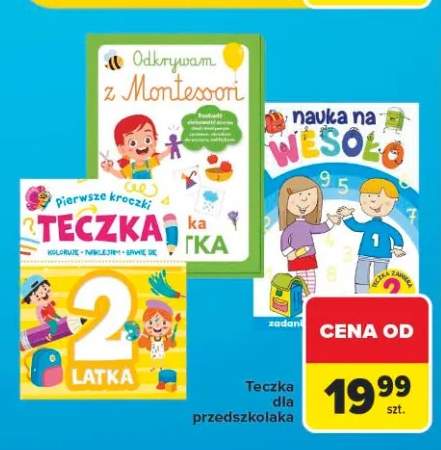 Teczka dla przedszkolaka Odkrywam z Montessori +2 warianty