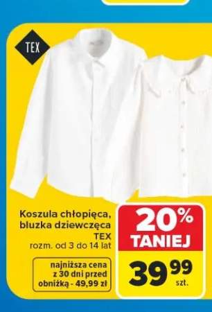 Bluzka dziewczęca TEX