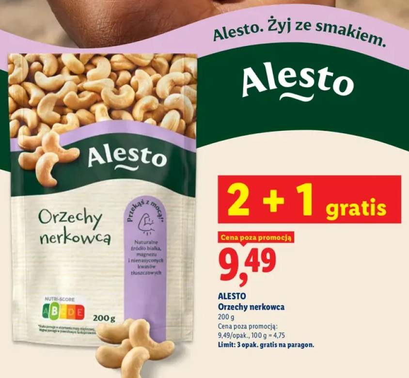 Orzechy nerkowca Alesto