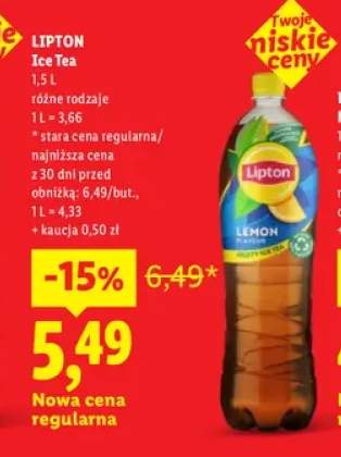 Herbata mrożona Lipton Ice Tea