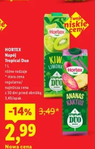 Napój Hortex Tropical Duo