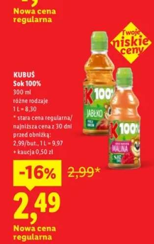 Sok 100% Kubuś
