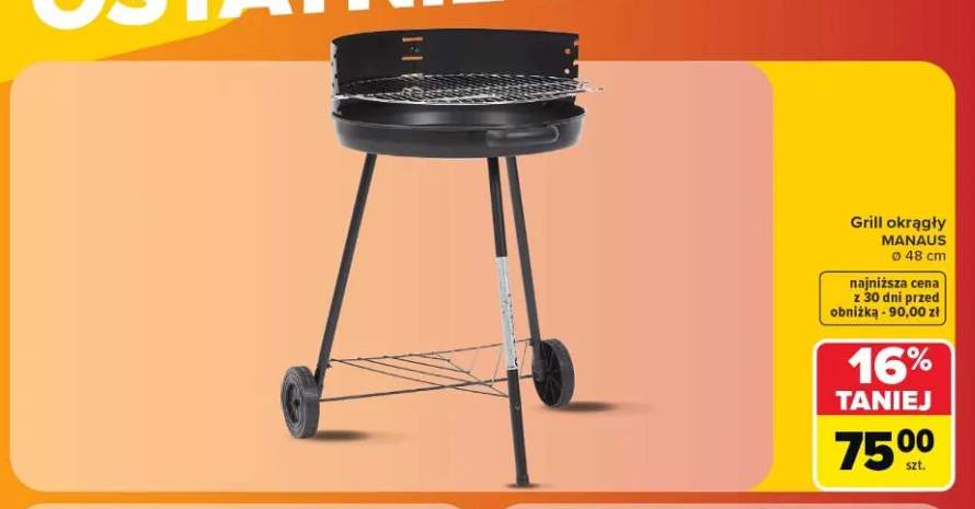 Grill okrągły Manaus