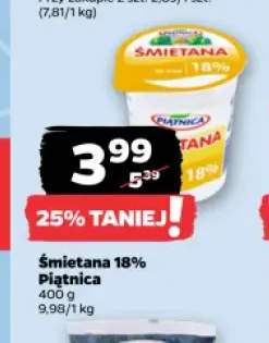 Śmietana 18% Piątnica
