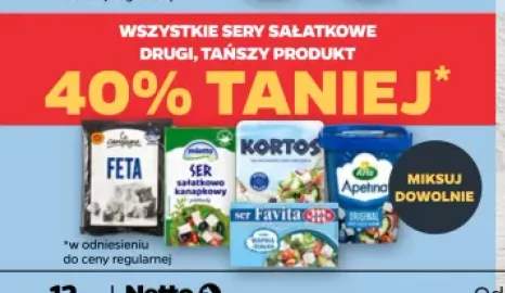 Ser sałatkowy Favita Mlekovita +4 warianty