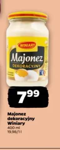 Majonez dekoracyjny Winiary