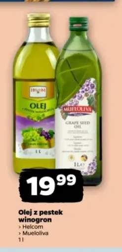 Olej z pestek winogron Helcom +1 wariant