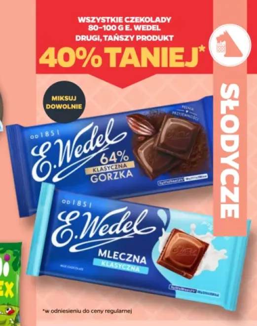 Czekolada mleczna E. Wedel