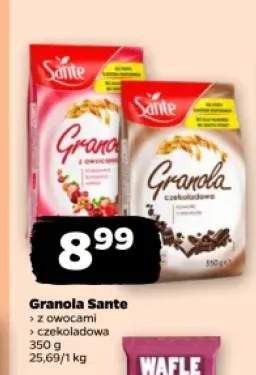 Granola z owocami Sante