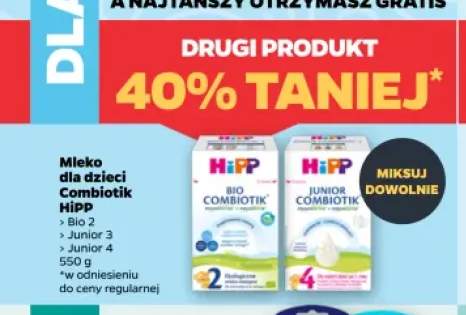 Mleko dla dzieci Combiotik Bio 2 HiPP +2 warianty