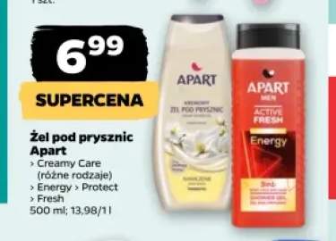 Żel pod prysznic Apart Creamy Care +3 warianty
