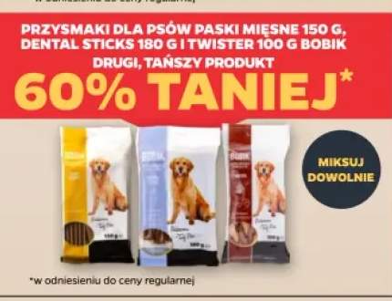 Przysmaki dla psów dental sticks Bobik +2 warianty
