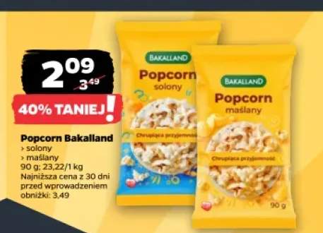 Popcorn maślany Bakalland +1 wariant
