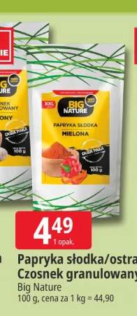 Papryka słodka mielona Big Nature +3 warianty