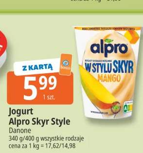 Jogurt Alpro Skyr Style mango