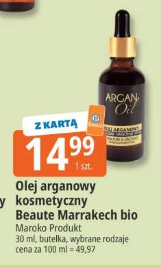 Olej arganowy kosmetyczny Beaute Marrakech bio