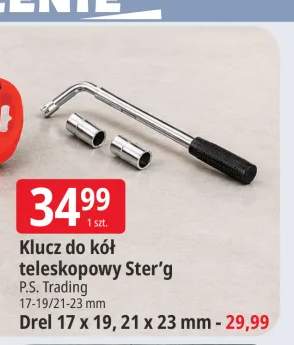 Klucz do kół teleskopowy Ster'g