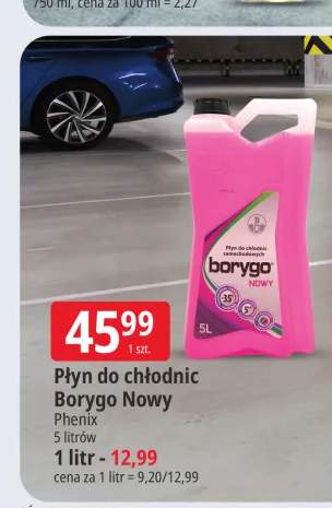 Płyn do chłodnic Borygo Nowy