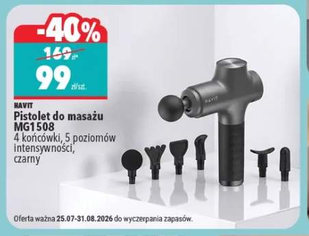 Pistolet do masażu Havit MG1508