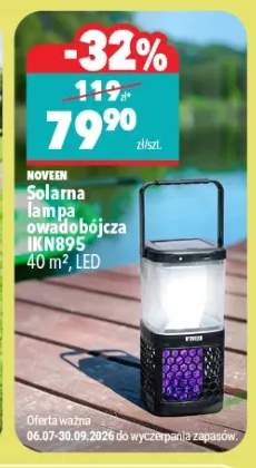 Solarna lampa owadobójcza Noveen IKN895