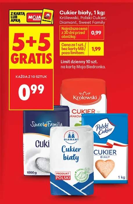 Cukier biały Królewski +3 warianty