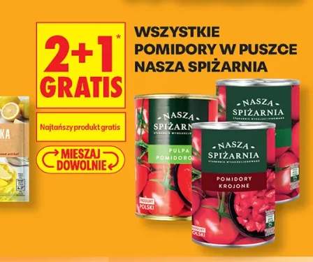 Pomidory w puszce Nasza Spiżarnia +2 warianty
