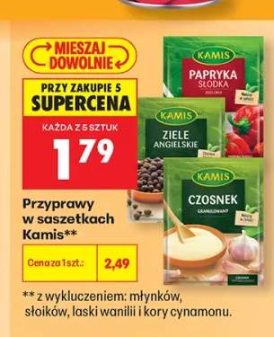 Papryka słodka mielona Kamis +2 warianty
