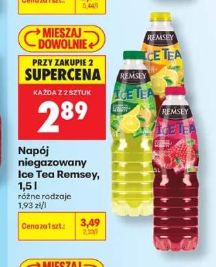 Napój niegazowany Ice Tea Remsey z zielonej herbaty +1 wariant