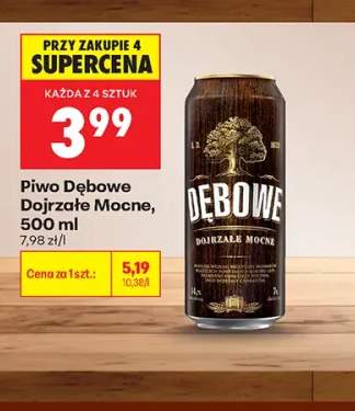 Piwo Dębowe Dojrzałe Mocne