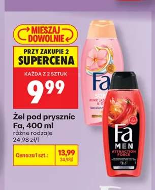 Żel pod prysznic Fa Men Attraction Force