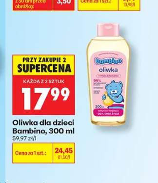 Oliwka dla dzieci Bambino