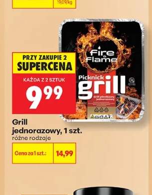 Grill jednorazowy Fire Flame